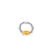 ChloBo Joy Stone Stretch Ring, Silver
