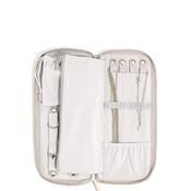 Stackers Faux Leather Jewellery Roll, Taupe