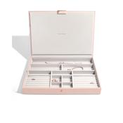 Stackers Large Jewellery Box Lid, Blush &amp; Rose Gold