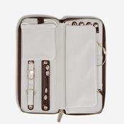 Stackers Zipped Travel Patent Jewellery Wallet, Cherry