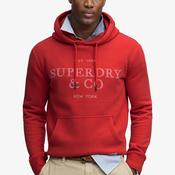 Superdry 1954 Company Hoodie, Base Red
