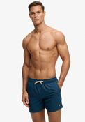 Superdry Embroidered Logo 15 Inch Swim Shorts, Blue Bottle image
