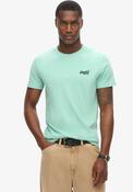 Superdry Essential Logo Embroidered T-Shirt, Spearmint Light Green image