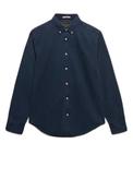 Superdry Garment Dyed Shirt, Slate Blue image