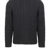 Superdry Jacob Cable Knit Jumper, Navy