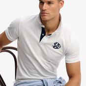 Superdry Pique Monogram Polo Shirt, White
