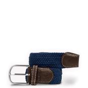 Swole Panda Woven Belt, Dark Blue