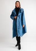 Serafina Collection One Size Denim Coat, Blue Denim image