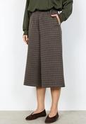 Soyaconcept Hekla Houndstooth Wide Leg Culottes, Brown image