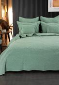Forever England Stonewash Cotton Bedspread, Sage Green image