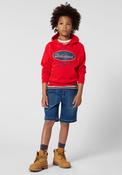 Timberland Boys Long Sleeve Hoodie, Red image