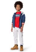 Timberland Boys Hooded Long Sleeve Padded Jacket, Navy image