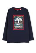 Timberland Boy Mountain Long Sleeve Top, Navy image