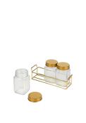 Tala Glass Storage Jars with Rack image