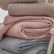 THE FINEST LINEN COMPANY Astral Throw 200x260cm, Charcoal
