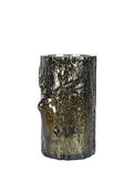 The Home Studio Small Glass Stag Candle Holder, Bronze image