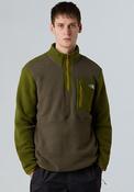 The North Face Men’s Yumiori Quarter Zip Fleece, Woodland Green