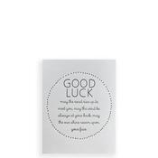 The Pear in Paper Good Luck Card