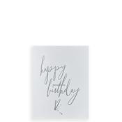 The Pear in Paper Happy Birthday Card image