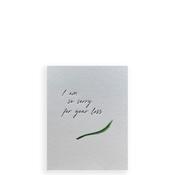 The Pear in Paper I Am So Sorry For Your Loss Card