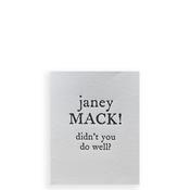 The Pear in Paper Janey Mack! Card