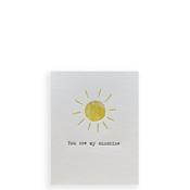 The Pear in Paper You Are My Sunshine Card image
