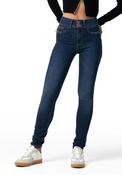 Tiffosi One Size Double Comfort Skinny Jeans, Dark Blue image