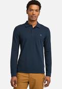 Timberland Millers River Long Sleeve Polo Shirt, Navy image