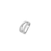 Ti Sento Crossover Ring, Silver