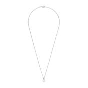 Ti Sento CZ &amp; Pearl Necklace, Silver image