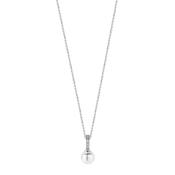 Ti Sento Pearl Pendant Necklace, Silver image