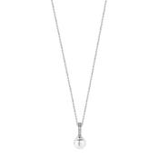 Ti Sento Pearl Pendant Necklace, Silver image