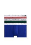 Tommy Hilfiger 3 Pack Signature Cotton Essentials Print Trunks, Red Multi image
