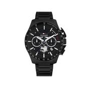 Tommy Hilfiger Men’s Bank Watch, Black image