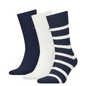 Tommy Hilfiger 3 Pack Bootsock Gift Set, Navy Multi image
