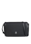 Tommy Hilfiger Essentials Flap Over Crossbody Bag, Black image