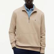 Tommy Hilfiger Essential Quarter Zip Sweatshirt, Beige image