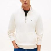 Tommy Hilfiger Essential Quarter Zip Sweatshirt, Ivory image