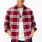 Tommy Hilfiger Hero Tartan Flannel Shirt, Regatta Red