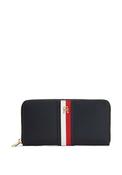 Tommy Hilfiger Large Nylon Zip Around Wallet, Navy image