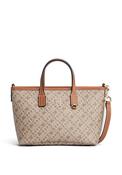 Tommy Hilfiger Monoplay Mini Crossbody Tote Bag, Taupe image