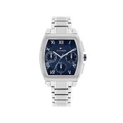 Tommy Hilfiger Men’s Oxford Watch, Silver &amp; Navy image