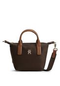 Tommy Hilfiger Popette Mini Tote Bag, Brown image