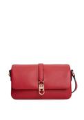 Tommy Hilfiger Small Fold Over Crossbody Bag, Red image