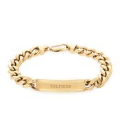 Tommy Hilfiger Stainless Steel Curb Chain Bracelet, Gold