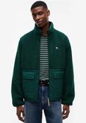 Tommy Jeans Essential Teddy Full Zip Fleece, Velvet Green image