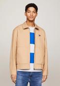 Tommy Jeans Logo Embroidery Trucker Jacket, Tawny Sand image
