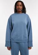 TOPSHOP Abba Wide Sleeve Sweatshirt, Blue image