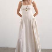 topshop cream maxi dress Topshop Cream Ruffle Maxi Dress