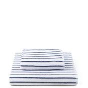 TORRES NOVAS Lima Stripe Towel, Blue &amp; Grey image